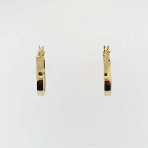 9ct Yellow Gold Hoop Earrings