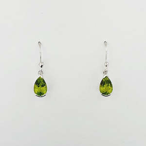 Peridot Sterling Silver Earrings