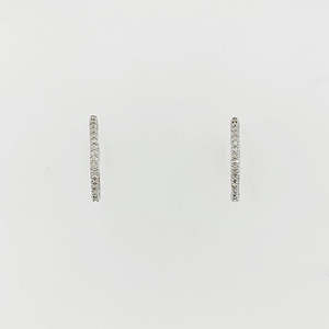 Diamond 9ct Yellow Gold Earrings