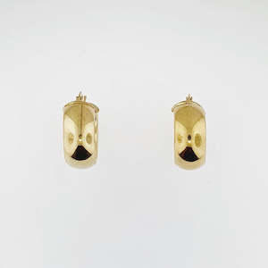 9ct Yellow Gold Hoop Earrings