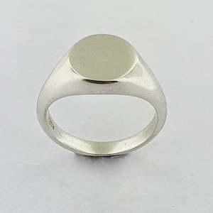 Sterling Silver Signet Ring