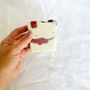 Soap manufacturing: Limited Edition Candy Cane Soap