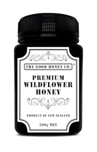 Honey manufacturing - blended: Wildflower Honey 500g - 100% Natural Pure New Zealand Premium Honey