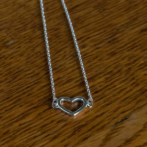 Sterling Silver Heart Bracelet