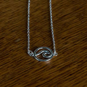 Sterling Silver Wave Bracelet