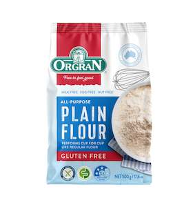 Gluten Free Flours: Orgran | Gluten Free Plain Flour / 500g