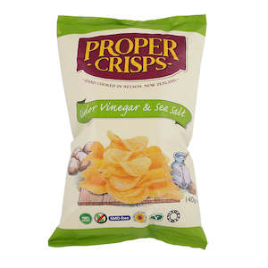 Proper Crisps | Sea Salt & Cider Vinegar / 140g