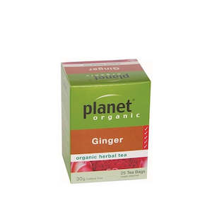 Beverages: Planet Organic | Ginger Tea / 25 Bag