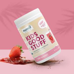 Superfoods Smoothie Powders: Nuzest - Kids Good Stuff - Wild Strawberry / 225g