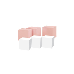 Add on: Stacking Blocks Rose Candy Pink