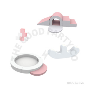 Bambini Soft Play Package - Pastel Pink