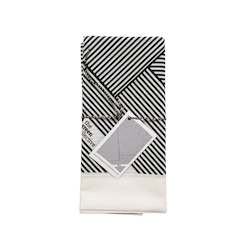 Household textile: Stripe Tea Towel by The Green Collective (50% Linen)