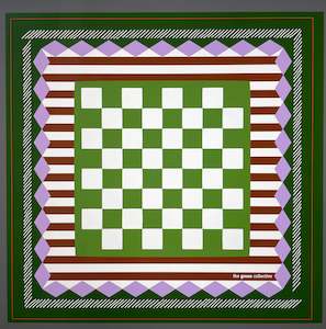 HANK - 12. CHECKMATE  | Organic Cotton Handkerchief