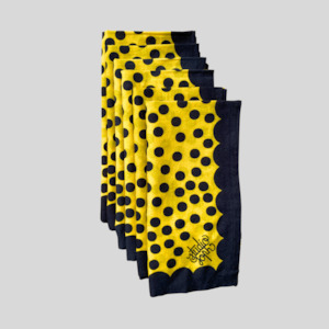 Napkins Cheetah - Organic Cotton Sets of 6