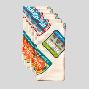 Napkins National Parks - Organic Cotton Sets of 6