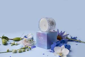 Flower: FLWR Candle -  Forget Me Not