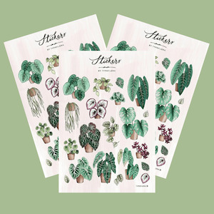 Flower: Houseplant Stickers