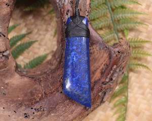 Lapis Lazuli Medium Toki Pendant (BA903)