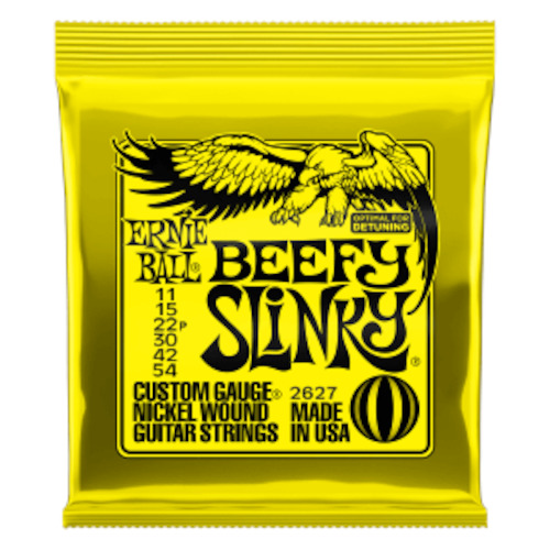 Ernie Ball Beefy Slinky Electric Guitar Strings 11-54