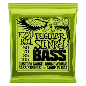 Ernie Ball Regular Slinky Bass Guitar Strings 50-105