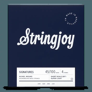 Stringjoy – (45-100) Short Scale Bass Guitar Strings