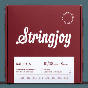 Stringjoy – (10-38) Phosphor Bronze Mandolin Strings