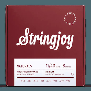 Stringjoy – (11-40) – Phosphor Bronze Mandolin Strings