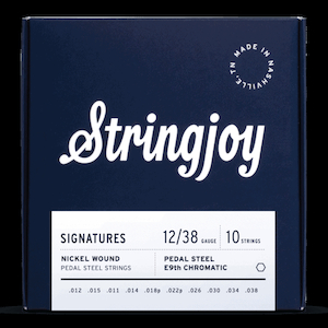 Stringjoy – (12-38) – E9th Pedal Steel Nickel Wound Strings