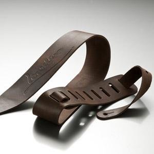 Musical instrument: Lowden Distressed Brown Leather Guitar Strap