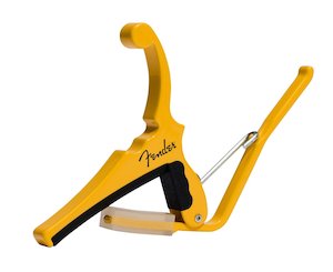 Fender x Kyser Quick-Change Electric Guitar Capo – Butterscotch Blonde