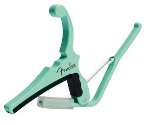 Fender x Kyser Quick-Change Electric Guitar Capo – Surf Green