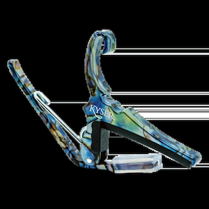 Kyser Quick-Change Acoustic Guitar Capo – Abalone