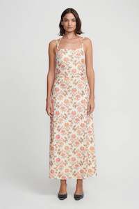 Odessa Maxi Dress | Cream Wallpaper