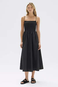 ASSEMBLY LABEL Aubrey Rouched Dress | Black