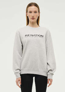 P.E NATION Qualify Sweat | Grey Marle