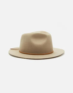 Wesley Fedora | Light Tan