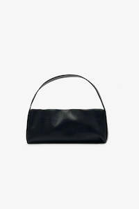 Brie Leon: Harlow Slouch Baguette Bag | Black Nappan