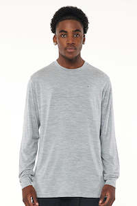 Merino LS Sup Tee | Grey Marle