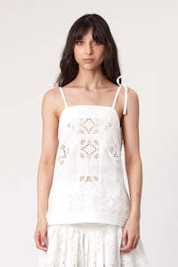 REMAIN Marbella Cami | Ivory