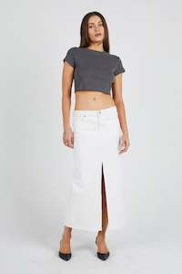 A Brand Jeans: A’99 Maxi Skirt | Pearl