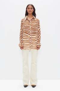 Tahlia Shirt | Tie Dye Stripe