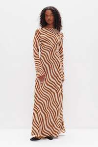 Ownley: Valentina Dress | Tie Dye Stripe