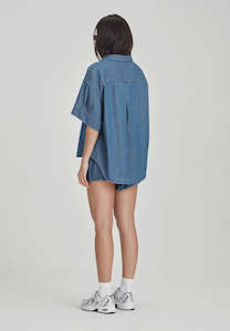 COMMONERS Boyfriend Shirt | Chambray