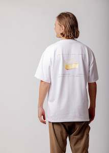 Men S Tops Shirts: ALARF Baked Goods Custard Square | White