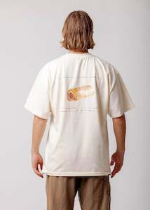 Men S Tops Shirts: ALARF Baked Goods Sausage Roll | White