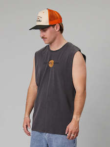 Men S Tops Shirts: JUST ANOTHER FISHERMAN  Salt Is Calling Tank | Aged Black