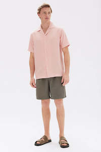 ASSEMBLY LABEL Stan Pleated Linen Shorts | Miller