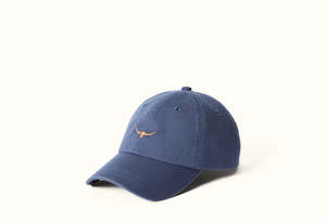 Mens Accessories: Mini Longhorn Cap | Indigo