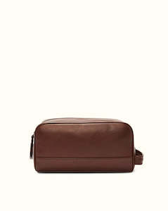 R.M. Williams Washbag | Whiskey