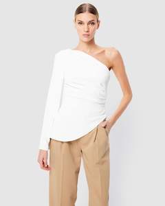 Mossman: Novel Top | White